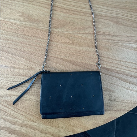 All Saints Black Crossbody Bag - Picture 4 of 4